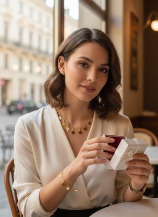 ✨Zabalený v krabičke, pripravený prekvapiť – FOUR-LEAF CLOVER GOLD set za 29,90 € (pôvodne 39,90 €)! 🎁 Symbol šťastia,...