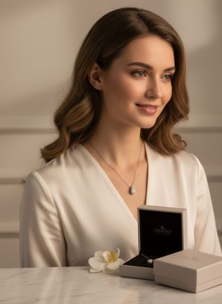 ✨Retiazka Crystal Drops – 𝘁𝗲𝗻 šperk, ktorý vyzerá, akoby stál omnoho viac než 25,90 € 😍 Elegantná, ženská a vždy...