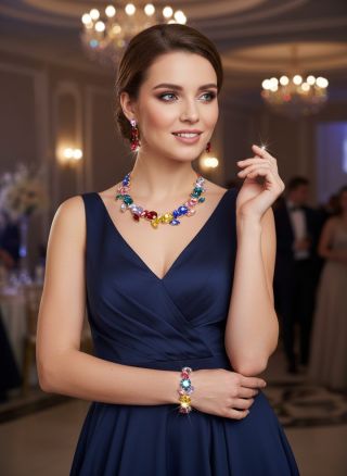 ✨ Zaži ten WOW efekt! Farebný spoločenský set OLIVIA 👑 za zvýhodnenú cenu 29,90 € (pôvodne 39,90 €) ✨ LIMITOVANÉ KUSY –...